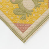 Polaire Couverture Grenouille Verte (Coin)