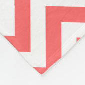 Polaire Couverture grise de corail de monogramme de (Coin)