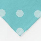 Polaire Couverture heureuse de corgi de point de polka (Coin)