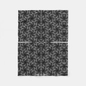 Polaire Couverture Hexagone Illusion Optique (Devant)