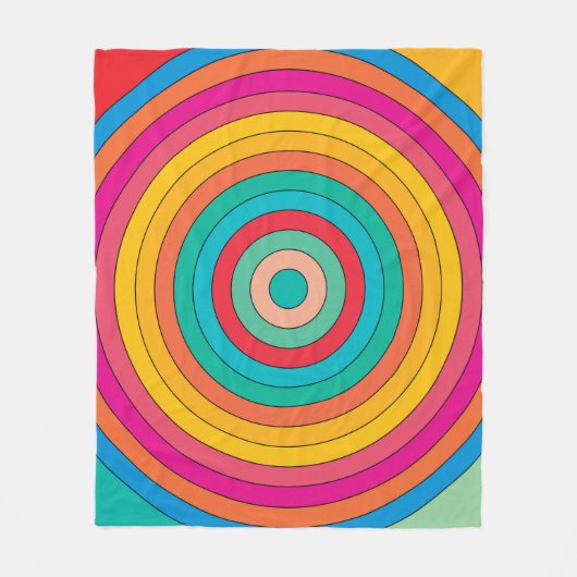 Polaire Couverture Hypnotisée(Moyen) (Devant)