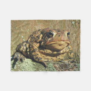Polaire Couverture impressionnante d'ouatine de crapaud de