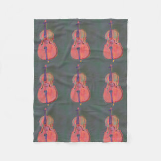 Polaire Couverture impressionniste de violoncelle