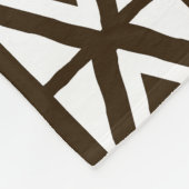 Polaire Couverture imprimée en tissu de boue africain (Coin)