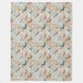 Polaire Couverture inspirée de l'océan avec motifs doux de (Devant)