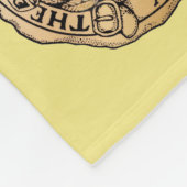 Polaire Couverture jaune avec logo Savoy (Coin)