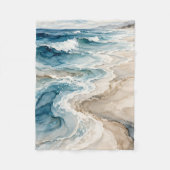 Polaire Couverture jetée Shoreline Current (Devant)