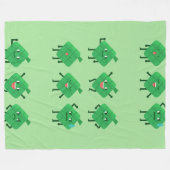 Polaire couverture kawaii Ketupat (Devant (Horizontal))