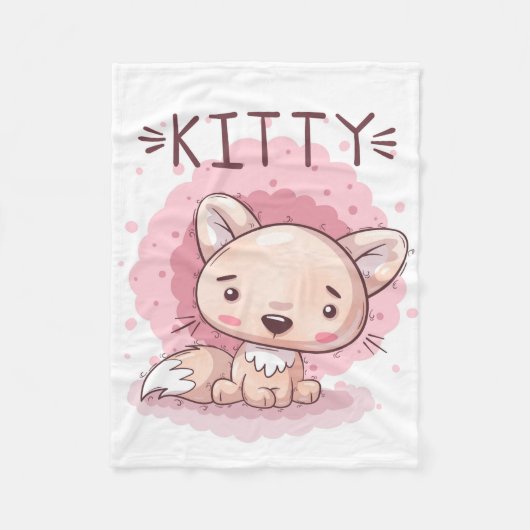 Polaire Couverture Kitty Fleece (Devant)