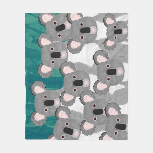 Polaire Couverture Koalas Fleece (Devant)