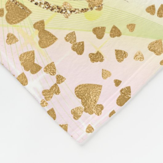 Polaire Couverture Licorne Filles (Coin)