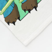 Polaire Couverture LOUP GAROU (Coin)