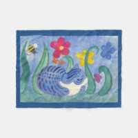 Couverture mignonne d'ouatine de conception de