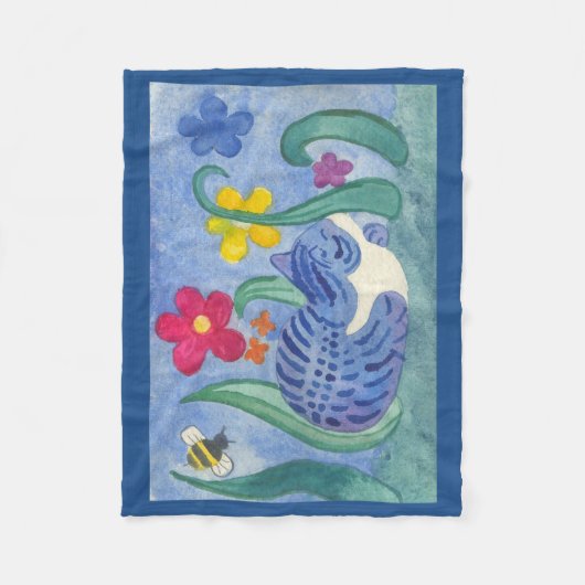 Polaire Couverture mignonne d'ouatine de conception de (Devant)