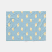 Polaire Couverture mignonne d'ouatine de motif de moutons (Devant (Horizontal))