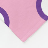 Polaire Couverture minimale à pois en fleece (Coin)
