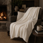 Polaire Couverture minimale en molleton Ivory Glow