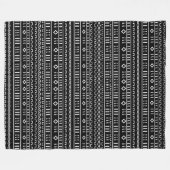 Polaire Couverture moderne de Mudcloth (Devant (Horizontal))