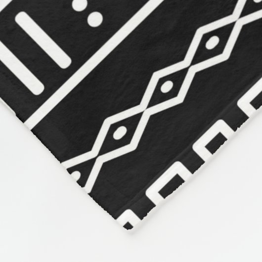 Polaire Couverture moderne de Mudcloth (Coin)