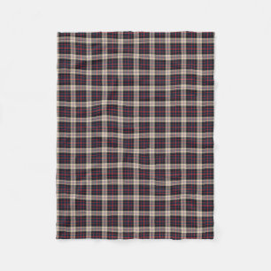 Polaire Couverture moderne d'ouatine de tartan de