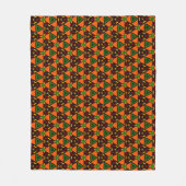 Polaire Couverture moderne Kente Fleece, 50"x60" (Devant)
