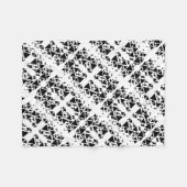 Polaire Couverture Monochrome à Triangles Géométriques (Devant (Horizontal))