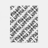 Polaire Couverture Monochrome à Triangles Géométriques (Devant)