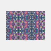 Polaire Couverture Mosaïque Néon Colorée ADOM (Devant (Horizontal))