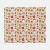 Polaire Couverture Motif d'automne (Devant (Horizontal))