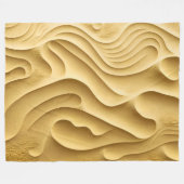 Polaire Couverture motif de sable (Devant (Horizontal))