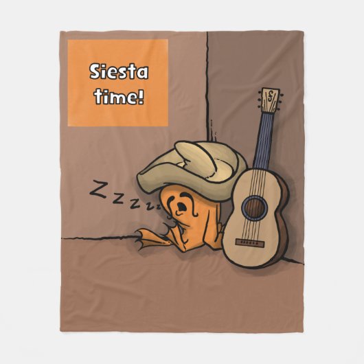Polaire Couverture moyenne Frijole Frog Siesta (Devant)