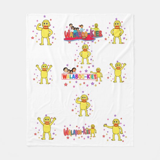 Polaire Couverture multiple Walabookies (Devant)