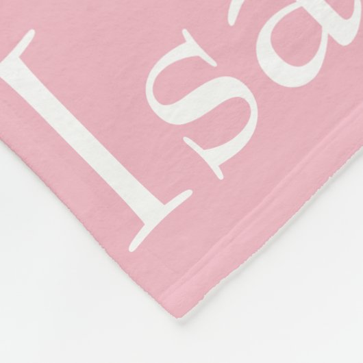 Polaire Couverture Nom répété (Coin)