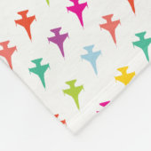 Polaire Couverture nommée faite sur commande de bébé (Coin)