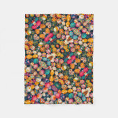 Polaire Couverture œufs de Pâques colorés ADOM (Devant)