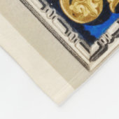 Polaire Couverture or et bleu (Coin)