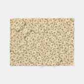 Polaire Couverture Ornée ADOM Beige Doux (Devant (Horizontal))