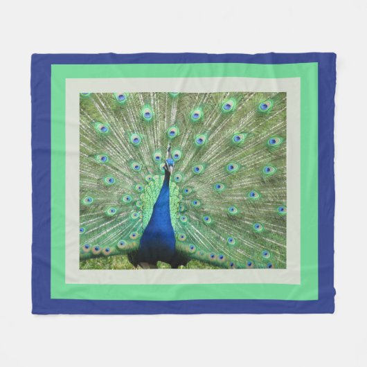 Polaire Couverture - Peacock (Devant (Horizontal))