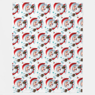 Polaire Couverture Père Noël Fleece