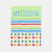 Polaire Couverture personnalisée d'ouatine (Devant)