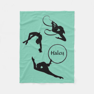 Polaire Couverture personnalisée d'ouatine de gymnastique