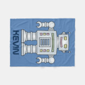 Polaire Couverture personnalisée d'ouatine de robot de (Devant (Horizontal))