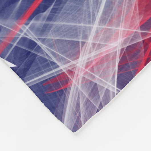 Polaire Couverture personnalisée en molleton drapeau améri (Coin)