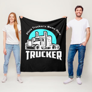 Polaire Couverture personnalisée pour camionneur