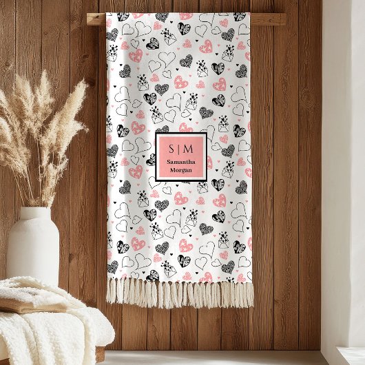 Polaire Couverture personnalisée pour la Saint-Valentin av