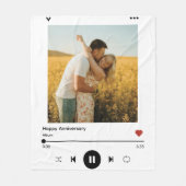 Polaire Couverture photo de l'Anniversaire moderne pour co (Devant)