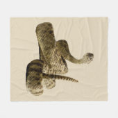 Polaire Couverture photo de serpent à crotales (Devant (Horizontal))