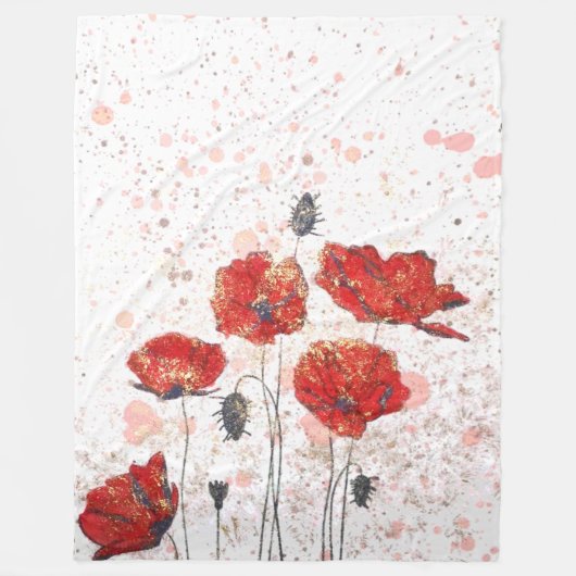 Polaire Couverture Poppy Gold (Devant)