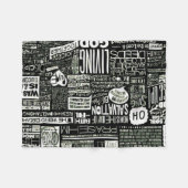 Polaire Couverture positive d'ouatine de collage (Devant (Horizontal))