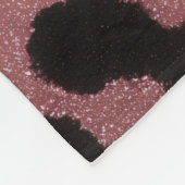 Polaire couverture poster de animal rose (Coin)